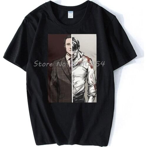 The Tables Are Turning Hannibal T-shirt New Men Funny Tshirt Summer Casual Cotton O-neck T Shirt Hip Hop Tees Harajuku