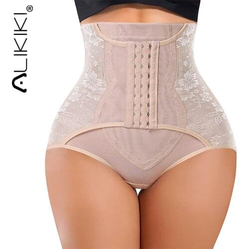 Tummy Control Thong Shapewear For Women Waist Cincher Slimmer High Waist Butt Lifter Body Shaper Panties Girdle Waist Trainer