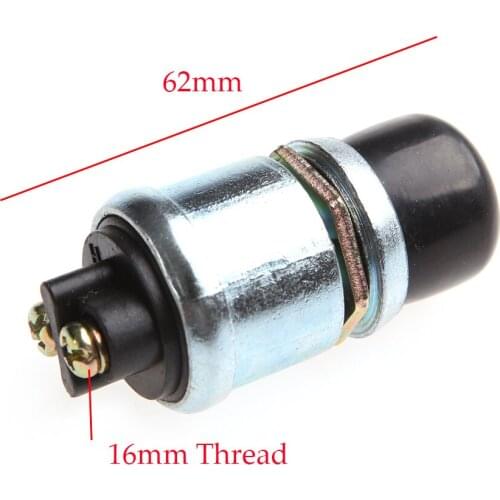 Waterproof 12V 20A Car Boat Track Engine Switch Horn Push Button Start Starter F19A