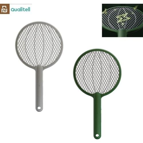 Youpin Qualitell Electric Mosquito Swatter 3600V Handheld Rechargeable Mosquito-Killer Insect Fly Swatter Trap Killing Dispeller