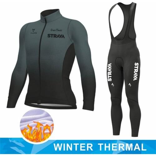 2022 Winter Thermal Fleece Cycling Jersey Set Racing Bike Cycling Suit Mountian Bicycle Cycling Clothing Ropa Ciclismo Bicycle