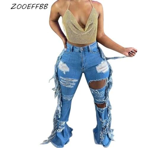 ZOOEFFBB Womens High Jeans