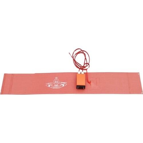135*890*1.5mm 220V 420W Silicone Heat Blanket 1000mm Lead Wire