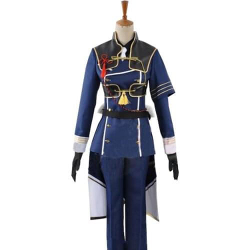 2016 The Sword Dance Touken Ranbu Cosplay Nakigitsune Satin Costume