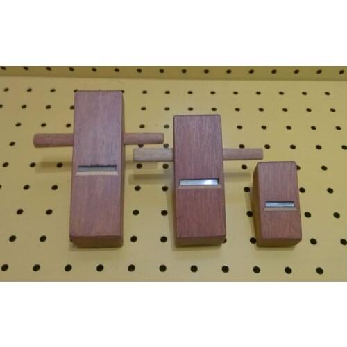3 PC woodworking plane rose wood mini plane 70-127# in three size 70mm 100mm 127MM