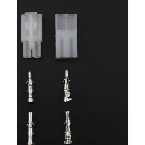 6pcs 2 Way Female Connector Plug, Female And Male Connector Plug Universal