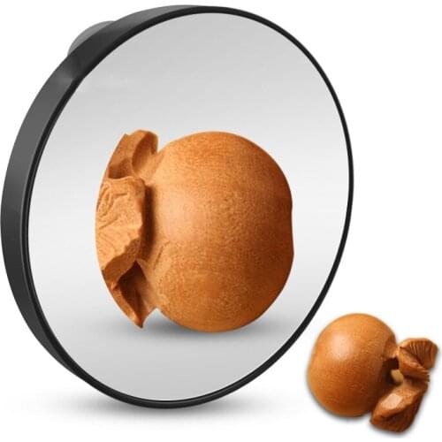 8.8 cm Round Sucker Mirror 10x Zoom Makeup Mirror Cosmetic Tool