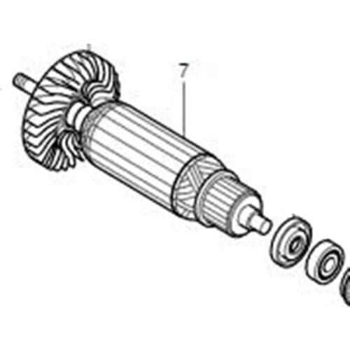 AC220-240V MAKITA 515658-7 Rotor Motor Armature for MT959 M961 Rotor