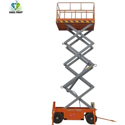Battery Operated Rough Terrain Scissor Lift Hydraulic Table Lift Table