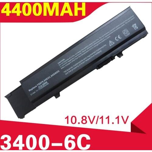 ApexWay 6 Cells Laptop Battery For Dell Vostro 3400 3500 3700 0TXWRR 0TY3P4 312-0997 4JK6R 7FJ92