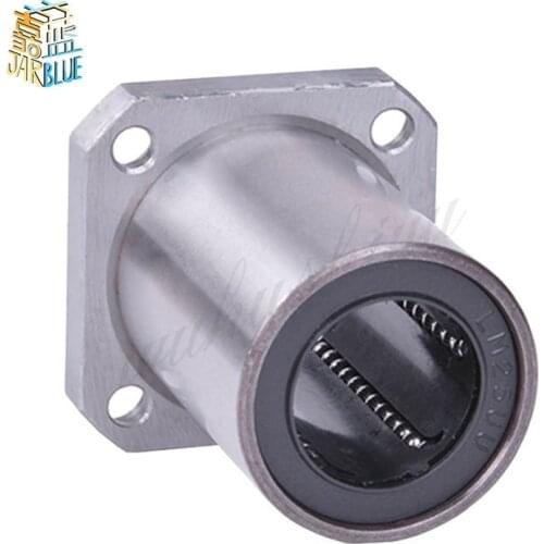Free Shipping 1pcs Lmk6uu Lmk8uu Lmk10uu Lmk12uu Lmk13uu Lmk16uu Lmk20uu Square Flang Type Linear Bearing For 3d Printer Part