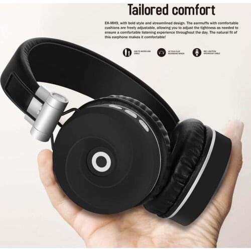 MH9 Wireless Headphones Foldable Bluetooth 4.2 Stereo Music Earphone Phone/Computer Sports Gaming Headset For Xiaomi For Huawei