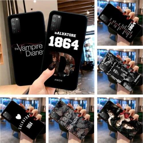 Vampires Stefan Damon Salvatore Diaries Phone Case for Huawei Honor 30 20 10 9 8 8x 8c v30 Lite view 7A pro