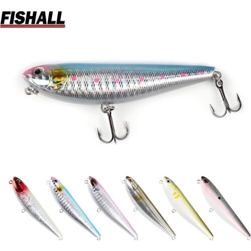 Fishall Dog-x Jr Topwater Pencil Lure SAMMY Wobbler 85mm 9.5g Walking Fishing Bass Pike Bait