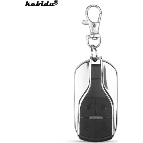 Kebidu 433MHZ Wireless RF Remote Control 4 Keys Copy Controller 433 MHz Electric Gate Garage Door Remote Control