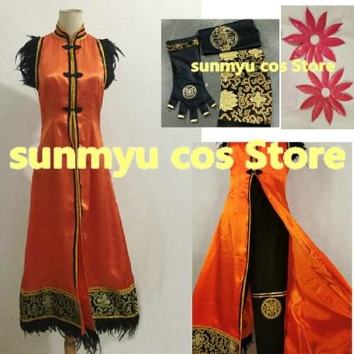 Tekken Ling Xiaoyu Cosplay Costume,Custom Size Customize Halloween