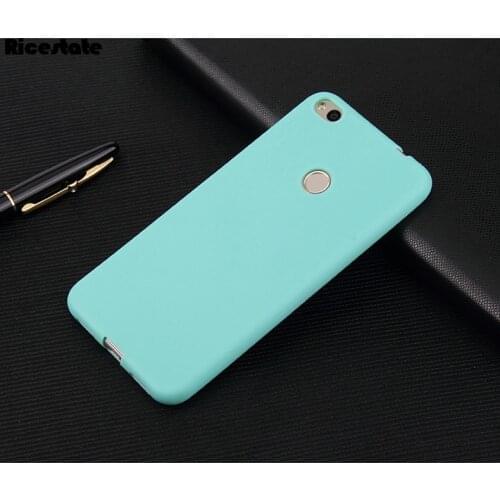 Huawei P8 Lite 2017 P9 lite 2017 Matte soft Case For Huawei Honor 8 lite Solid colors and Clear Soft Back Cover