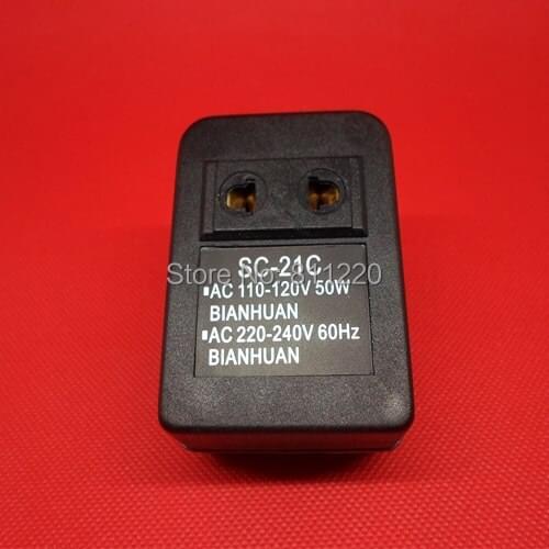 New 50W AC Power 110V Converter to 220V Voltage Converter transformer Adapter Free shipping