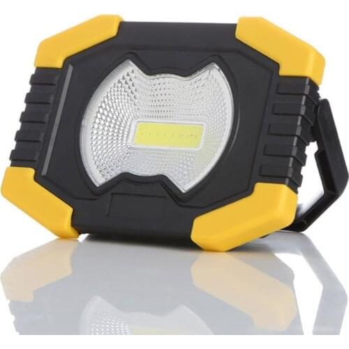 Portable Outdoor Emergency 20W Camping Light Multipurpose LED Bright Work Light Spotlight Battery / Solar Powered Lamp
