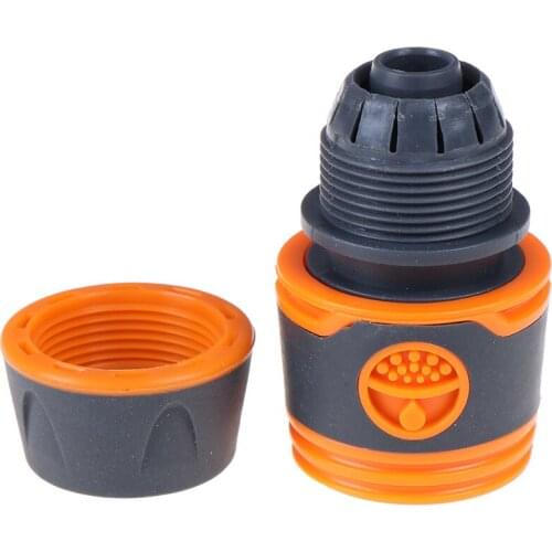 Quickly Garden Sprinkle 1/2" Water Hose Connector Pipe Adaptor Tap Hose Pipe Fitting Set Quick Connector With Rubber Material