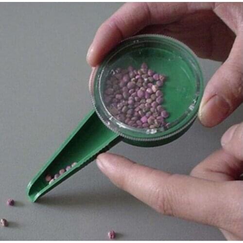 Plant Seed Sower 5 File Adjustable Planter Hand Held Flower Grass Plant Seeder Garden Multifunction Seeding Dispenser Tools Acce