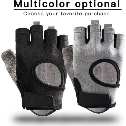 Sport bicycle outdoor Half Finger cycling breathable comfortable non slip fitness hand guard hard pull summer gloves