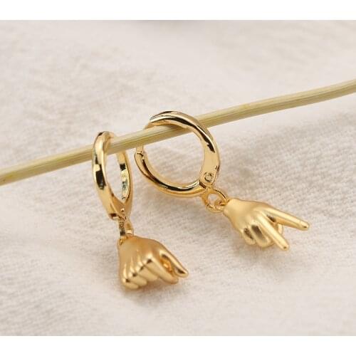 Drop Earrings for Women Charm Gold Star Moon Dangle Earrings 2pcs Copper CZ Korean Earings Boho Fashion Jewelry 2020 Couple