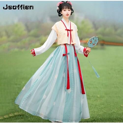 Woman Hanfu Dress Chinese Traditional Han Dynasty Princess Dance Wear Female Oriental Tang Suit Folk National Clothing