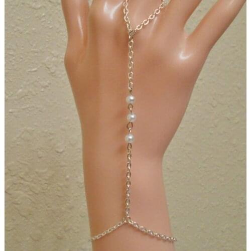 Charm Vintage imitation pearl Charm Bracelet Women Cheap Statement Jewelry Lady Best Friends Gift Bracelets donna Bracciali