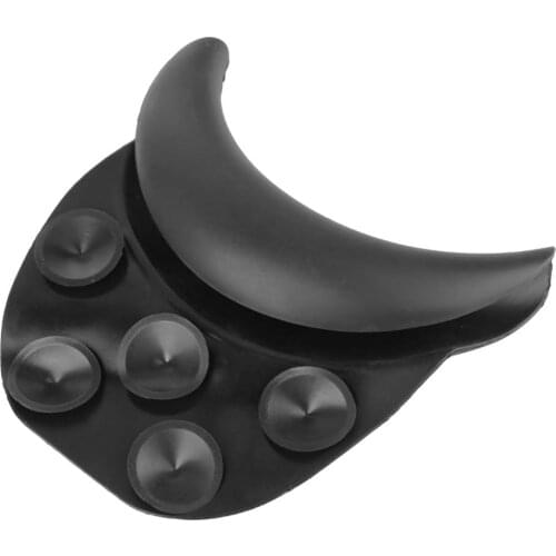 1Pcs Hair Wash Neck Rest Pillow Black Silicone Hairdressing Salon Washing Sink Cushion Shampoo Bowl Gel Neck Rest Beauty Tools