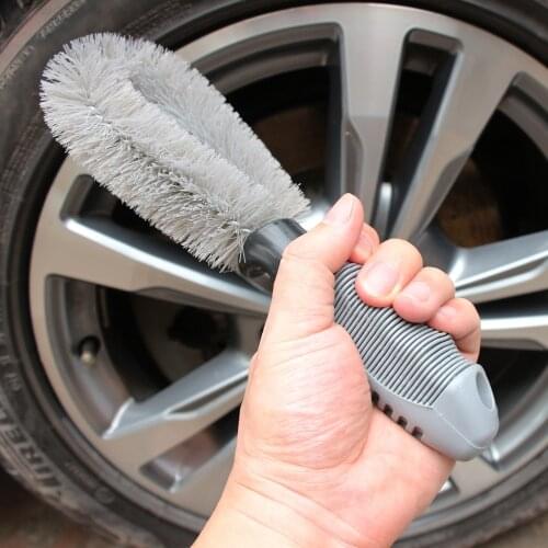 2021 Hot Universal Car tire washing brush for Hyundai IX35 IX45 Sonata Verna Solaris Elantra Tucson Mistra IX25 I30