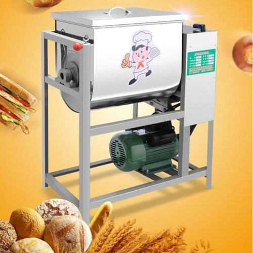 2200W 220v Commercial Dough Mixer Flour Mixer Stirring Mixer suitable for Pasta bread Dough Kneading capacity 25kg 1pc