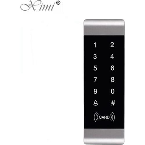 5pcs A Lot DHL Free Shipping Standalone Access Control System Face Waterproof 1000 Uses Door Metal Access Controller