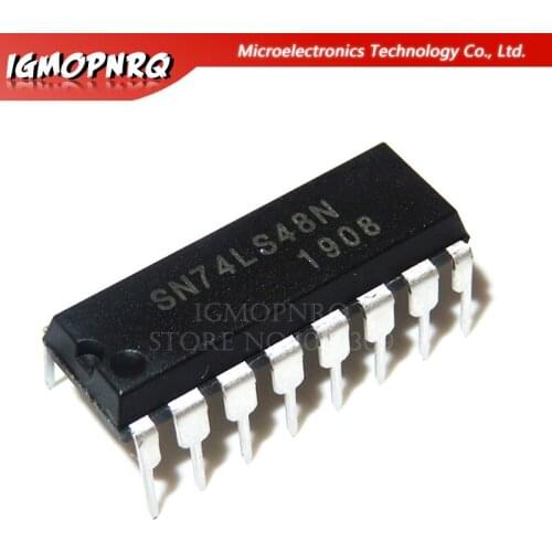 50pcs SN74LS48N SN74LS48 74LS48N 74LS48 DIP16 new original quality assurance