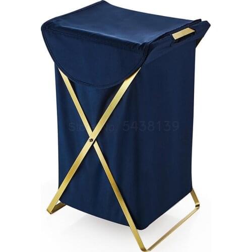 600 Bencross hamper folding covered laundry basket large bathroom dirty clothes storage basket dirty clothes storage basket