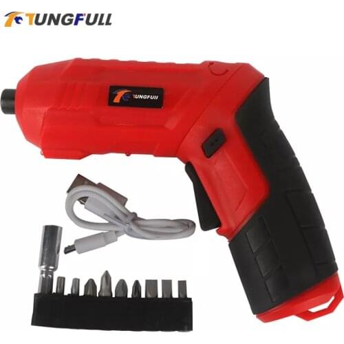 Rechargeable Lithium Battery Wireless Small Household Tool Hand Drill Electric Turning Drill Electric Screwdriver