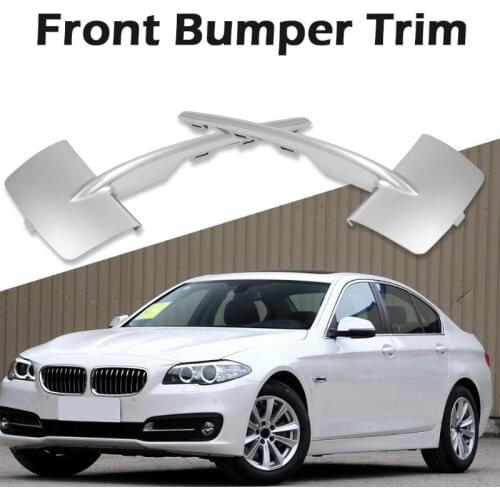 VODOOL Car Gauge Trim Accessories Front Left Right Bumper Lower Fog Light Grille Insert Trim Chrome for X5 Gauges Car Styling