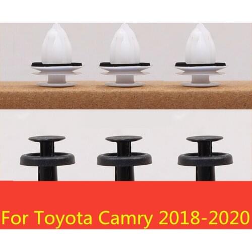 For Toyota Camry 8th Sedan 2018-2020 Door plate buckle All series universal water tank upper guard plate buckle Accessories