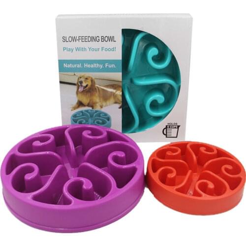 Eat Slow Dog Bowl Slow Feeder Bath Pet Supplies Pet Accessories Dog Slow Feeder Bowl For Cat Pets Slow Feeder Dog Bowl WF923