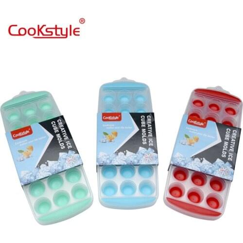 Ice Cube Maker Silicone Ice Mold Ice Cube Tray Silicone Mold To Form Food Grade Mold for Whiskey Cocktail Tray Mold