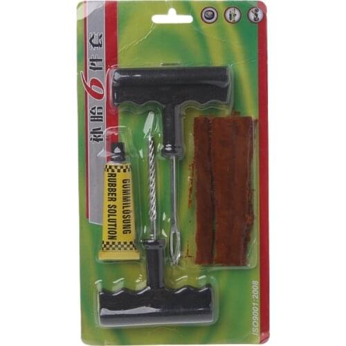 Tire Repair Tools Auto Car Tubeless Tyre Puncture Plug Tire Repair Motorcycle Bike Cement Tool Kit