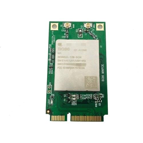 In stock！BG96 MiniPCle BG96MA-128-SGN LTE Cat.M1/NB1 module with SIM card slot Built-in GPS supports 2G low power EMTC/NB/Beidou