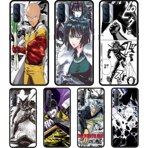 Onepunchman Phone Case For Oppo Realme 8 Pro Case Realme GT XT X3 X2 Q3 5 6 6i 7 Pro C15 C21 Soft Cover shell