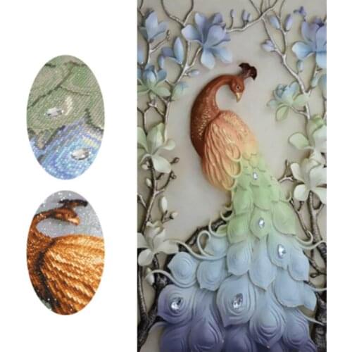 Special Shaped,Diamond Embroidery,Animal,Peacock,Full,Rhinestone,5D,DIY Diamond Painting,Cross Stitch,Diamond Mosaic,Decor