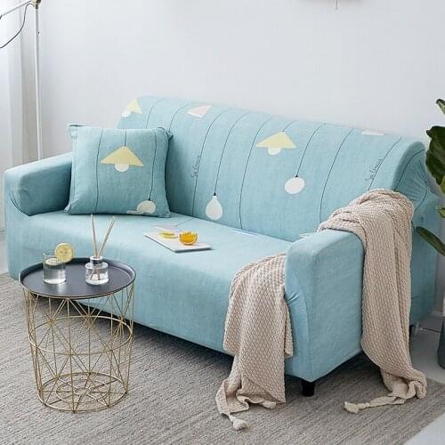 Slipcovers Sofa cover all-inclusive slip-resistant sectional elastic full Couch Cover sofa Towel 1-2-3-4-seater with pillowcase