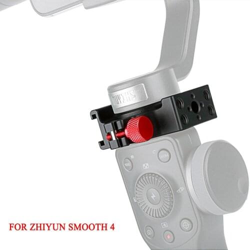 Extension Mounting Ring with 1/4 Screw Thread for Zhiyun Smooth 4 Phone Stabilizer