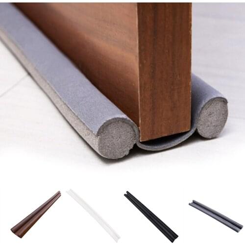 Door Bottoom Seal Strip Flexible Wind Noise Reduction Stopper Under Door Sealing Blocker Door Weatherstrip