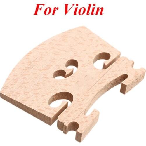 WtSFWf one pc 4/4 3/4 1/2 1/4 1/8 1/10 1/16 1/32 1/64 violin normal Bridge Maple horse bridge, bridge code, violin accessories