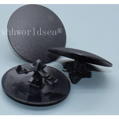 100PCS Hood Insulation Retainer For Honda 91501-SIK-003 for Acura 3.5RL & RSX for Civic & CR-V 2000-On Plastic Fastener Clips