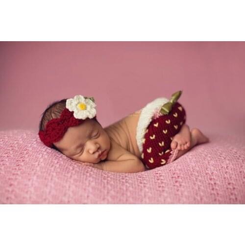 2015 Fashion Newborn Baby girls flowers Headbands + Pants / shorts baby sets,newborn knitting photography props size:0-1m,3-4m